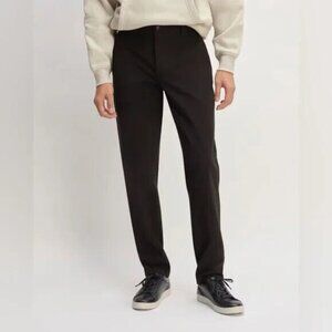 NEW Everlane Mens 33X34 The Performance Chino Pants Straight‎ Black Uniform